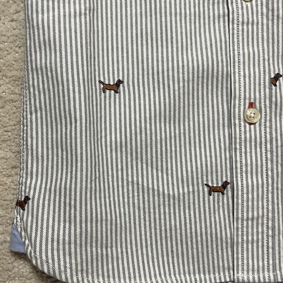 Boden‎ Kids Button Down Long Sleeve Top - Size 6-7Y - Picture 3 of 7